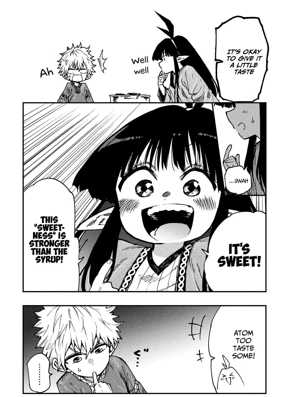 Mazumeshi Elf to Yuboku gurashi Chapter 59 page 35 - 