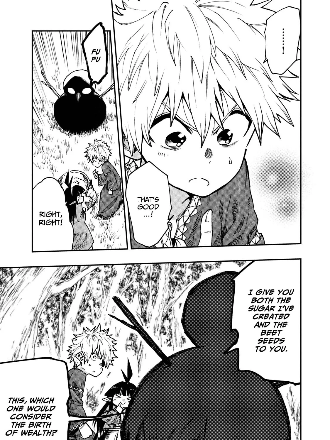 Mazumeshi Elf to Yuboku gurashi Chapter 59 page 37 - 