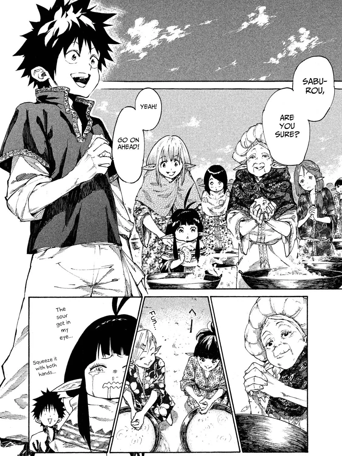 Mazumeshi Elf to Yuboku gurashi Chapter 6 page 12 - 