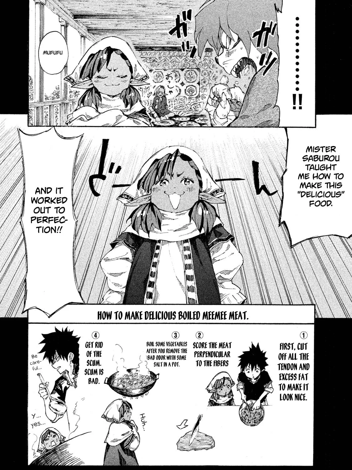 Mazumeshi Elf to Yuboku gurashi Chapter 6 page 32 - 