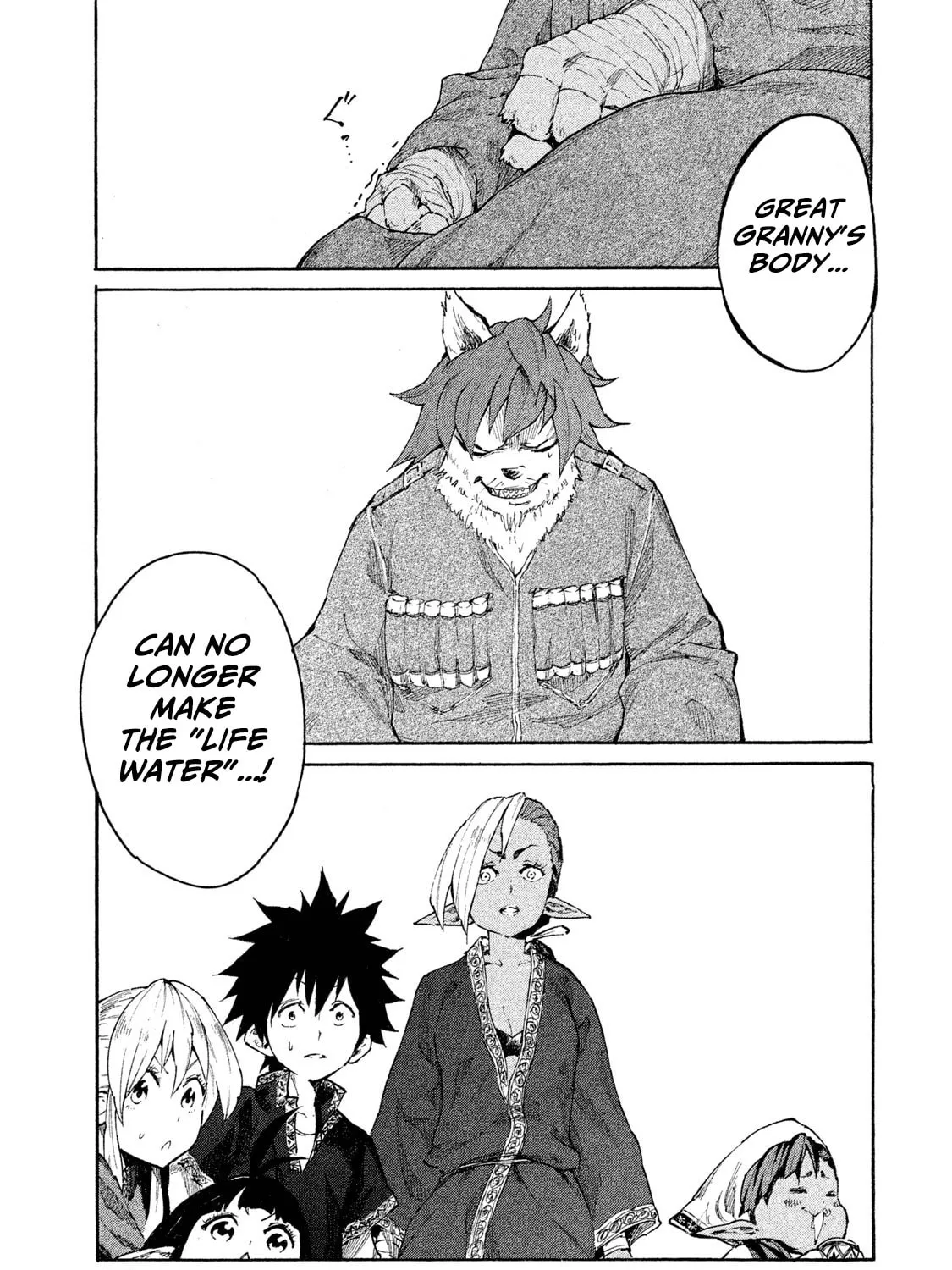 Mazumeshi Elf to Yuboku gurashi Chapter 6 page 54 - 