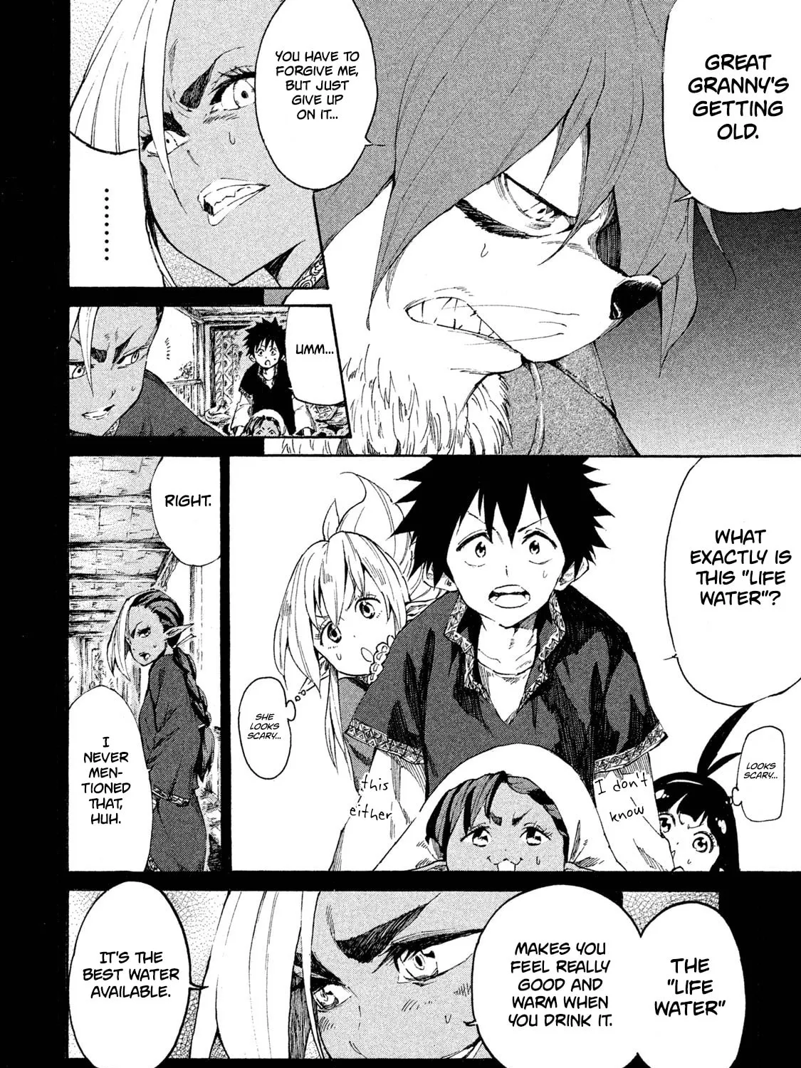 Mazumeshi Elf to Yuboku gurashi Chapter 6 page 60 - 