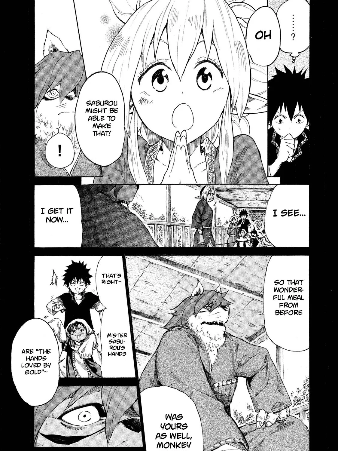 Mazumeshi Elf to Yuboku gurashi Chapter 6 page 62 - 