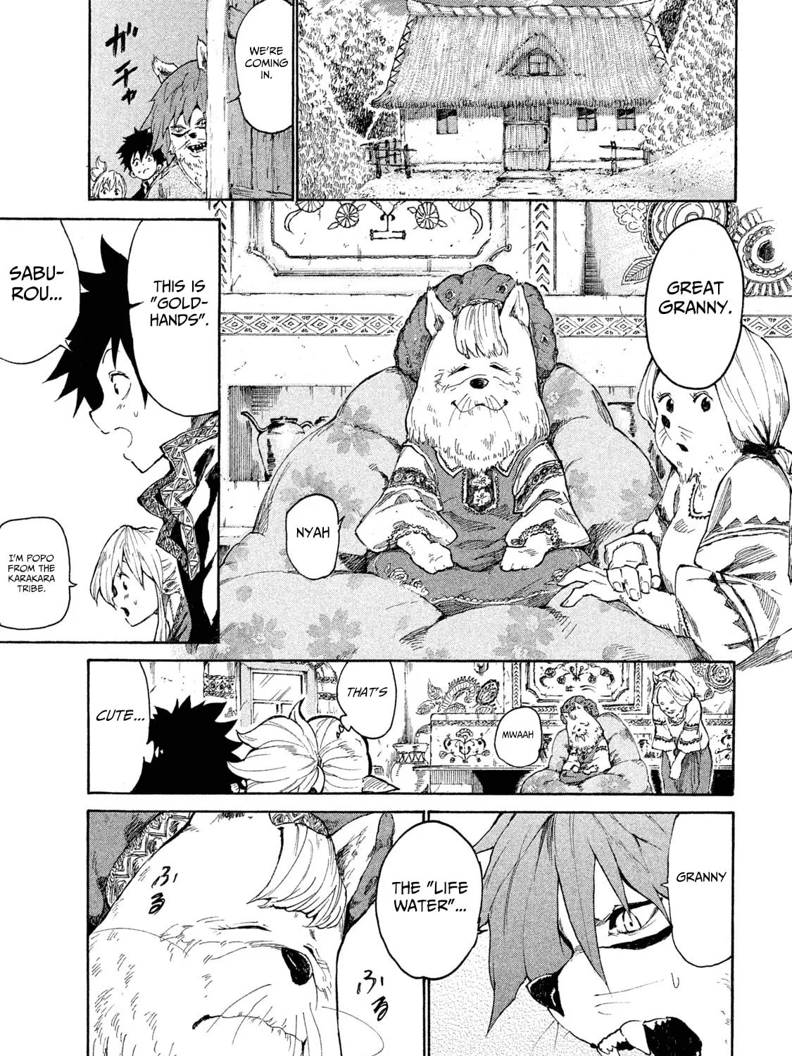 Mazumeshi Elf to Yuboku gurashi Chapter 6 page 74 - 