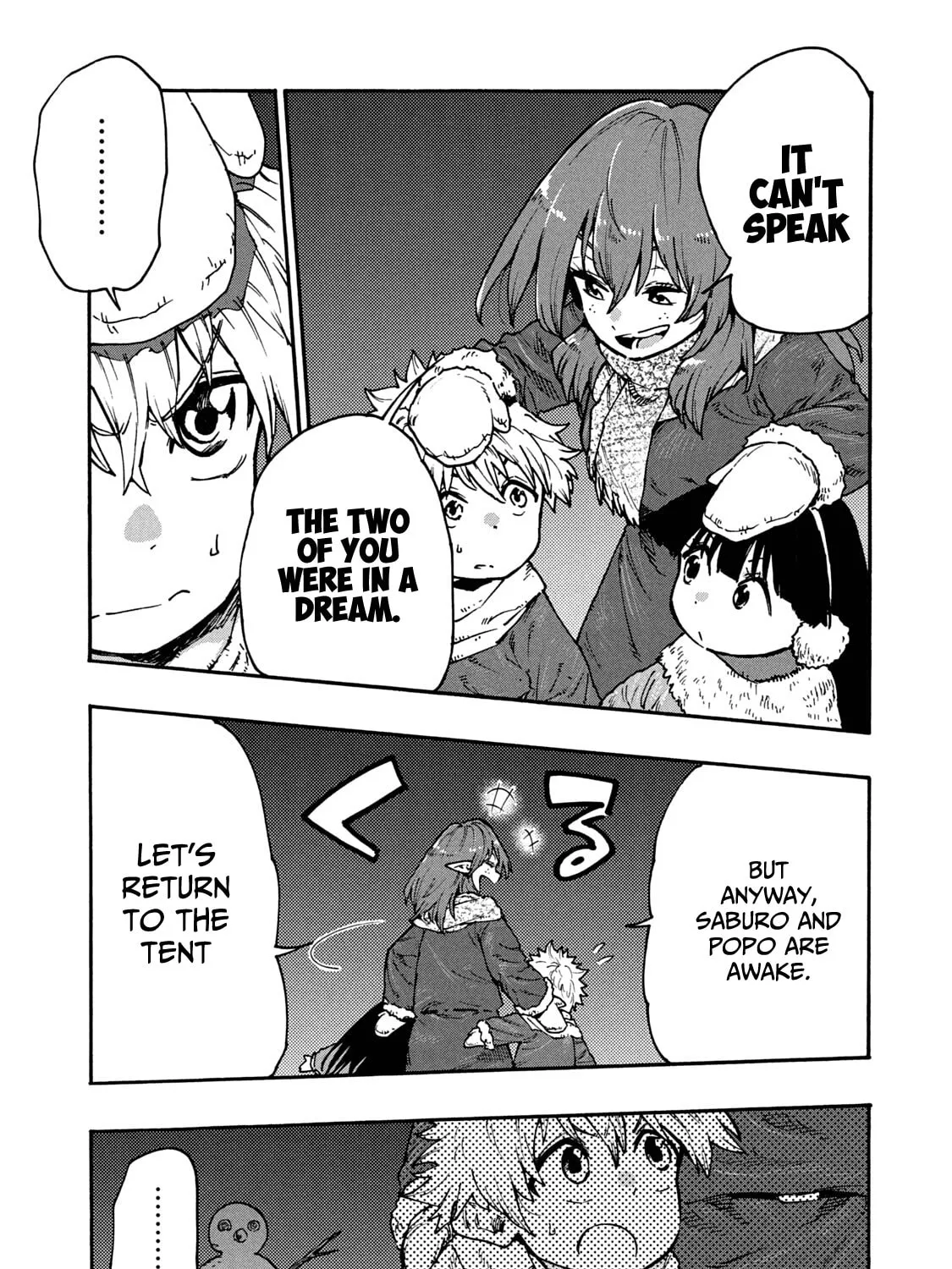 Mazumeshi Elf to Yuboku gurashi Chapter 60 page 45 - 