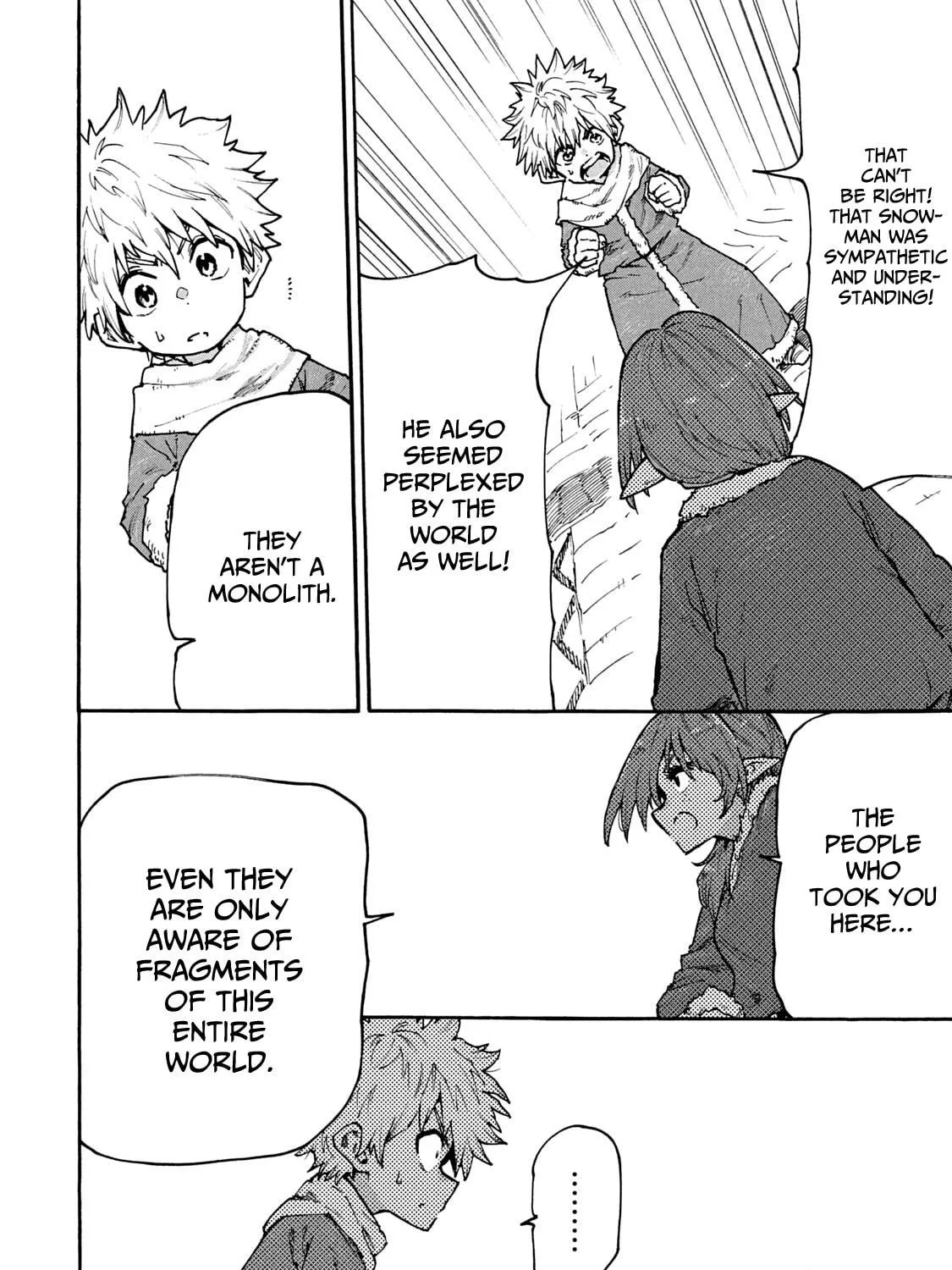 Mazumeshi Elf to Yuboku gurashi Chapter 61 page 35 - 