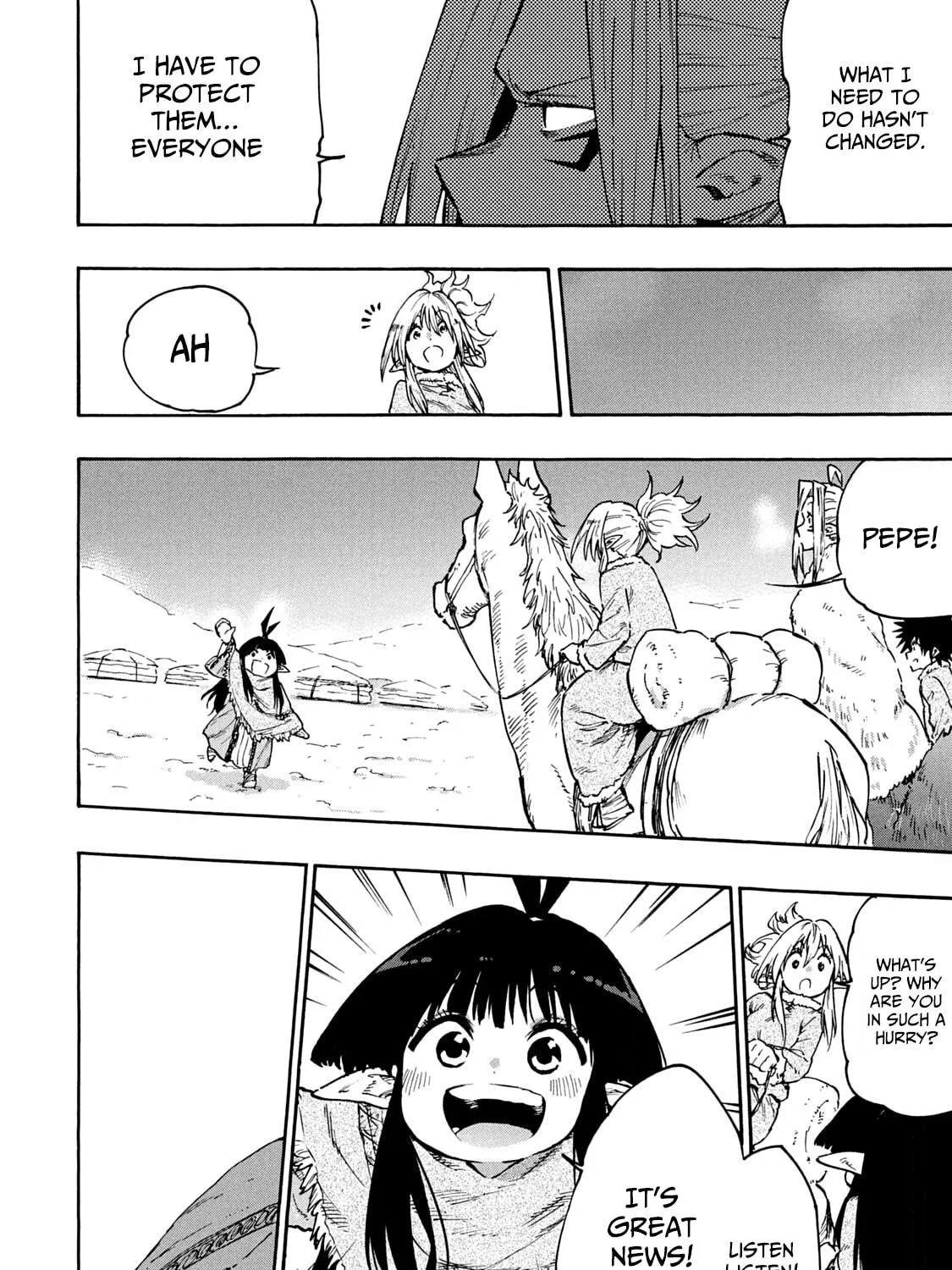 Mazumeshi Elf to Yuboku gurashi Chapter 64 page 23 - 