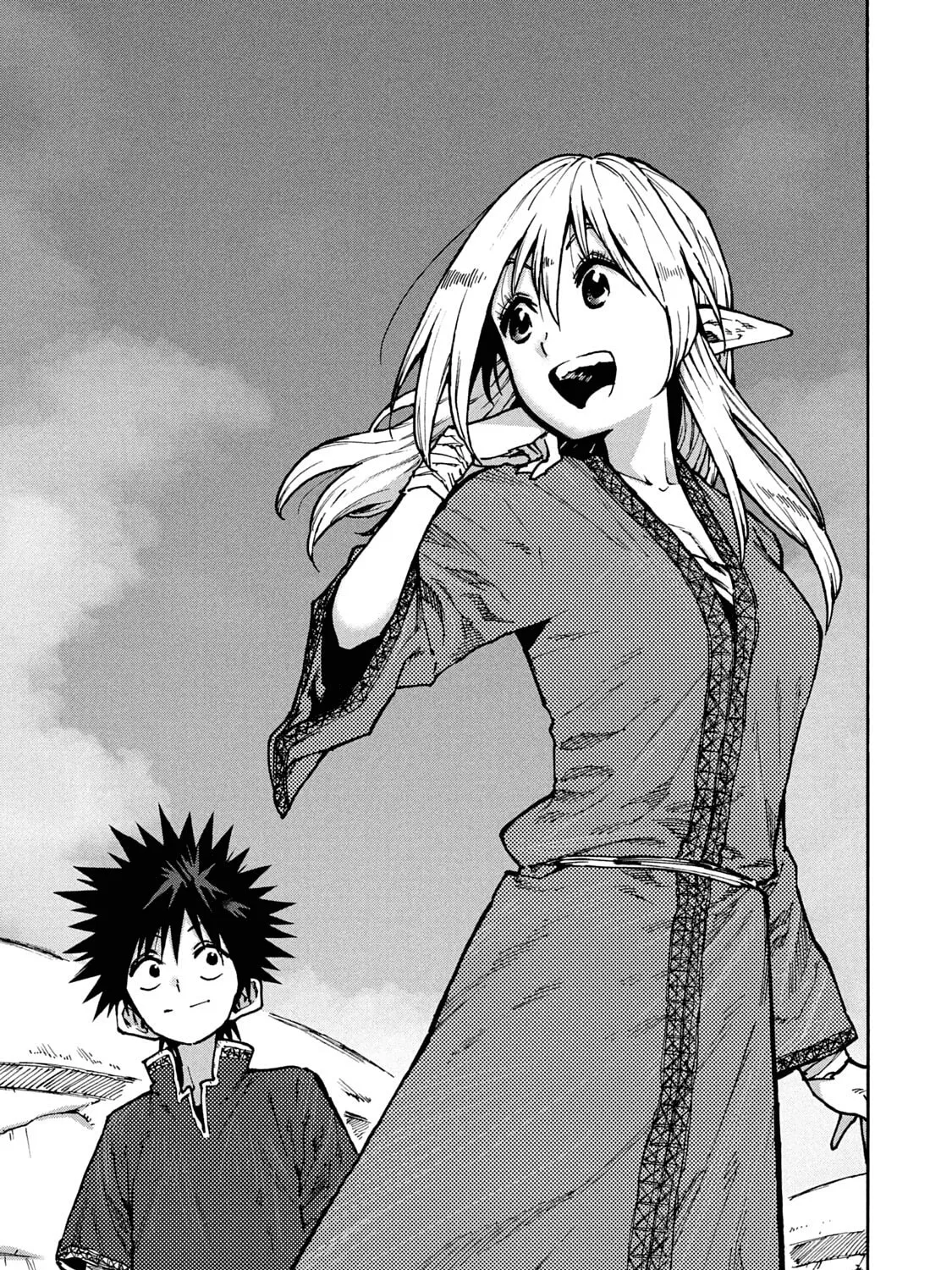 Mazumeshi Elf to Yuboku gurashi Chapter 66 page 1 - 