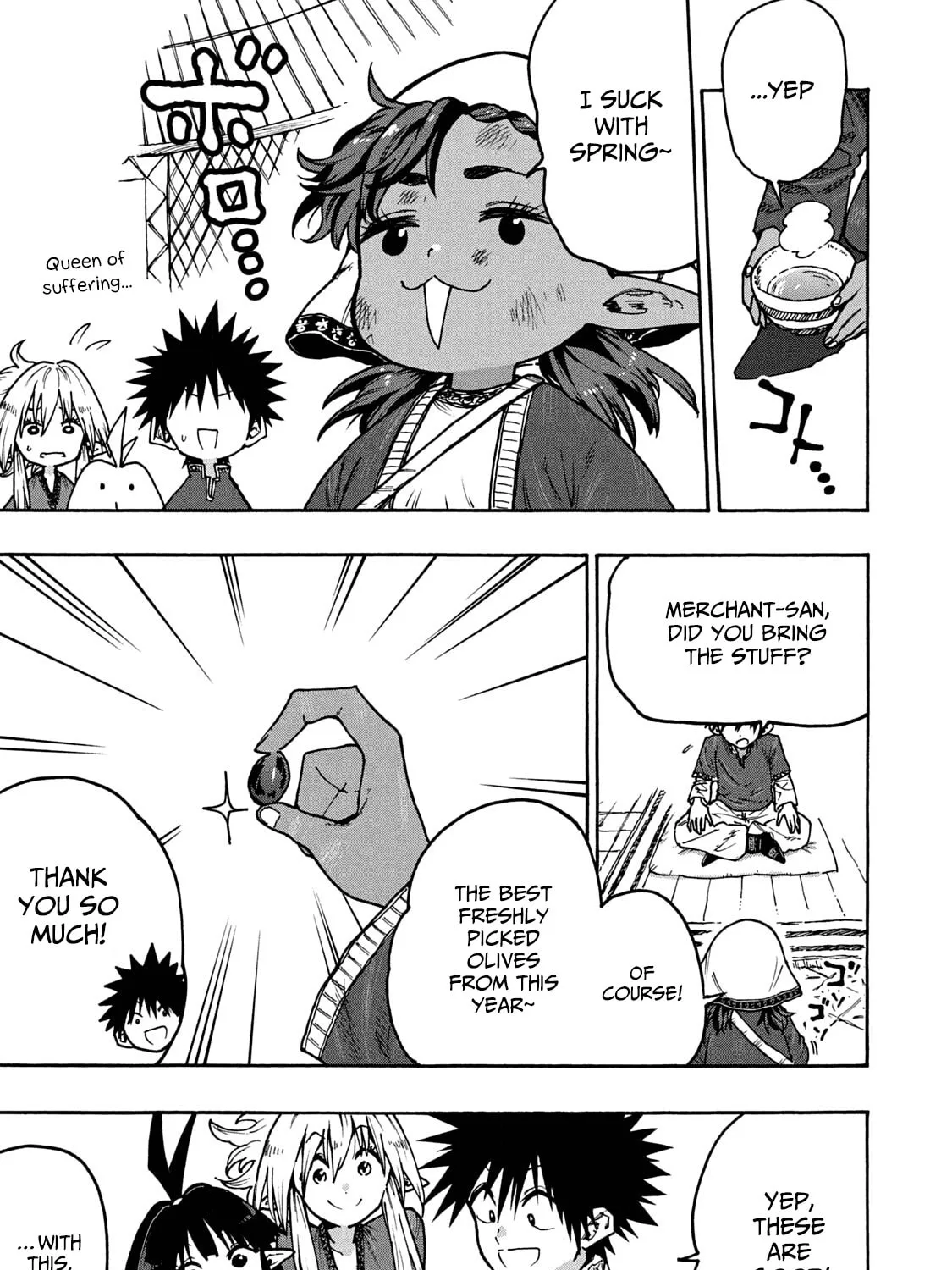 Mazumeshi Elf to Yuboku gurashi Chapter 66 page 21 - 