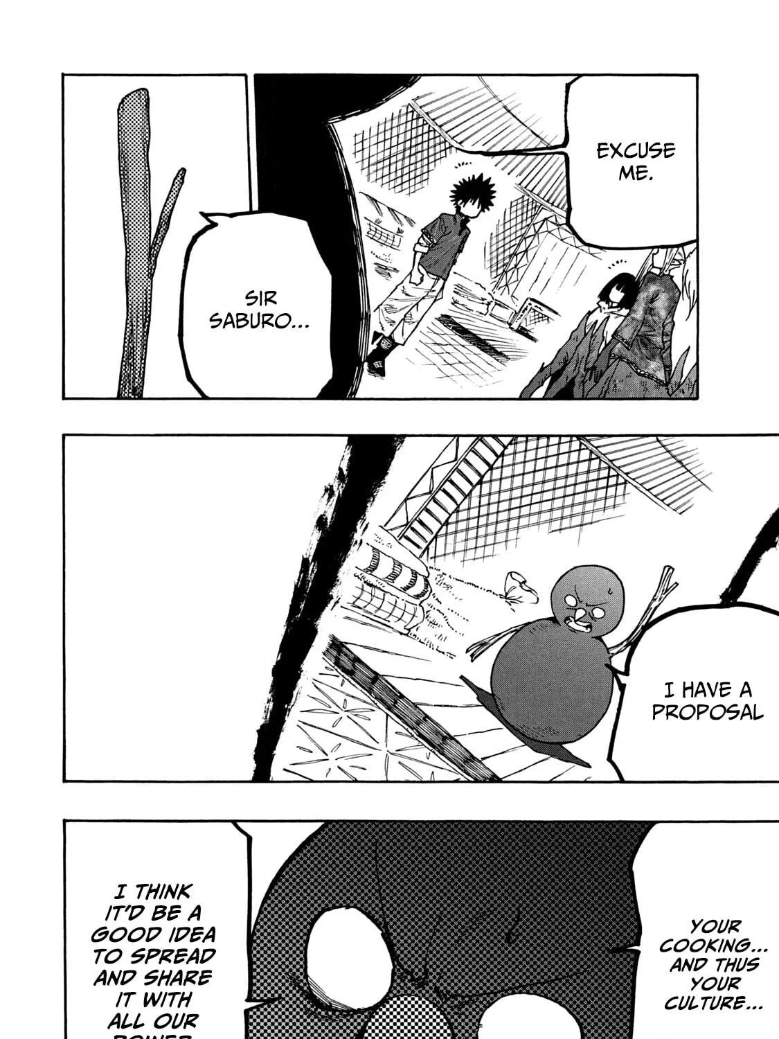 Mazumeshi Elf to Yuboku gurashi Chapter 66 page 35 - 