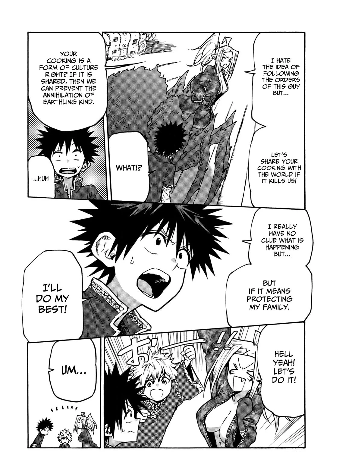 Mazumeshi Elf to Yuboku gurashi Chapter 67 page 15 - 