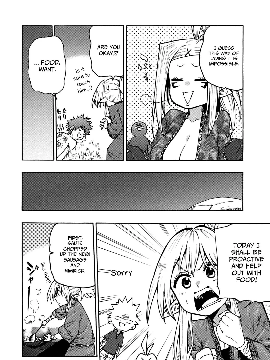 Mazumeshi Elf to Yuboku gurashi Chapter 67 page 27 - 