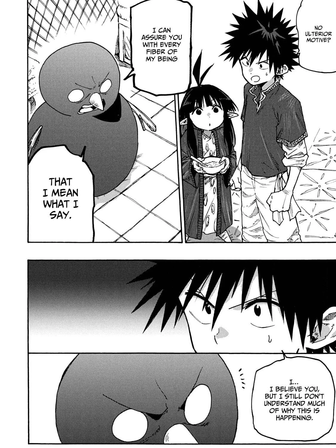 Mazumeshi Elf to Yuboku gurashi Chapter 67 page 35 - 