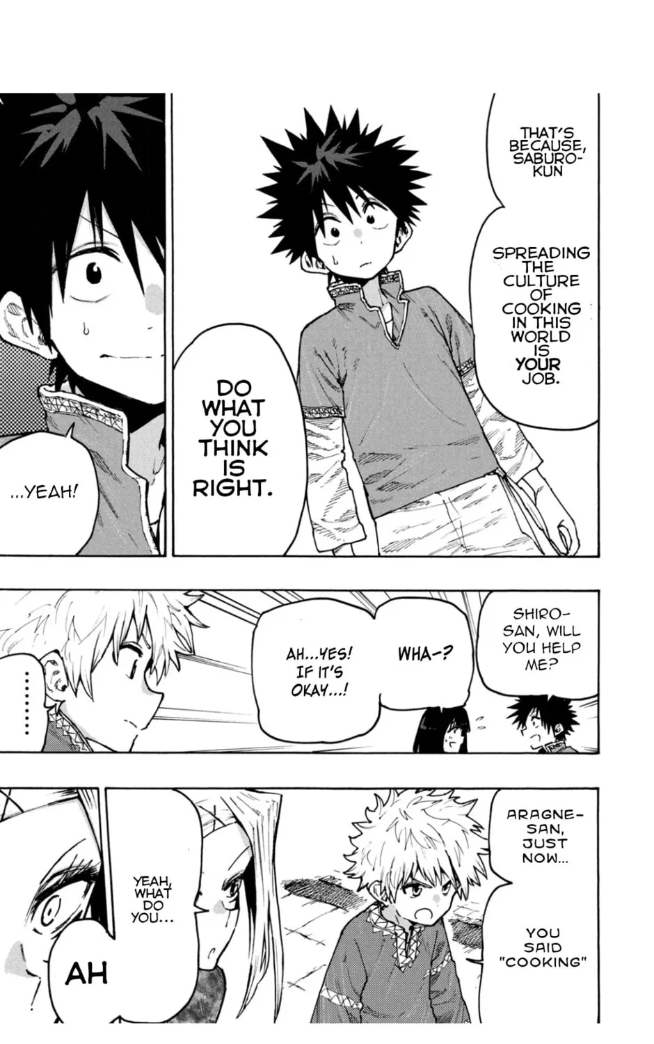 Mazumeshi Elf to Yuboku gurashi Chapter 68 page 33 - 