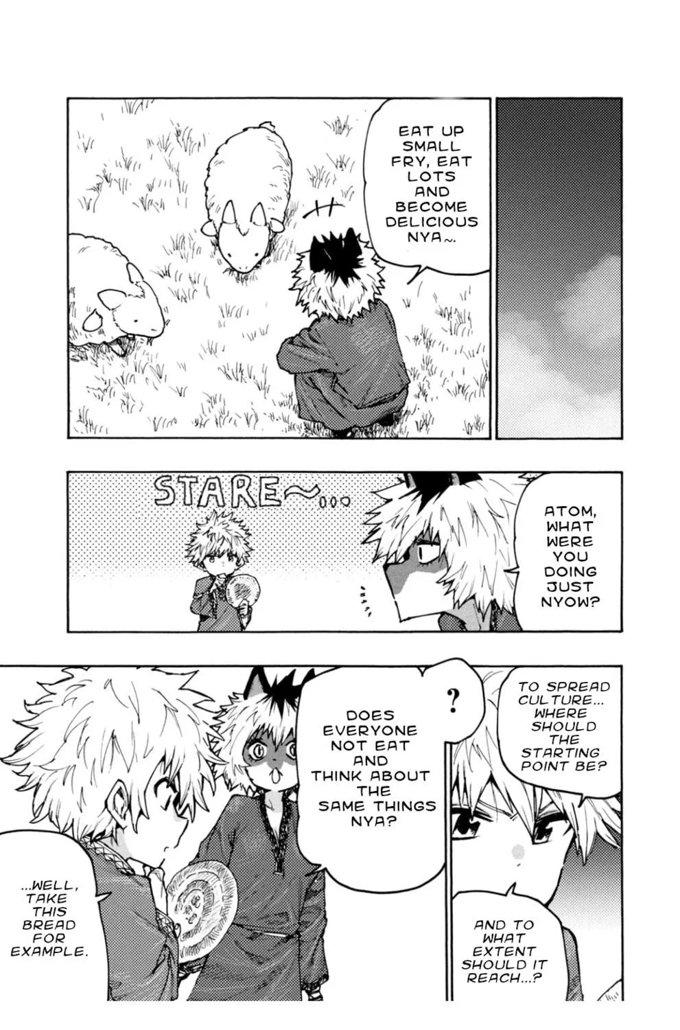 Mazumeshi Elf to Yuboku gurashi Chapter 68 page 5 - 