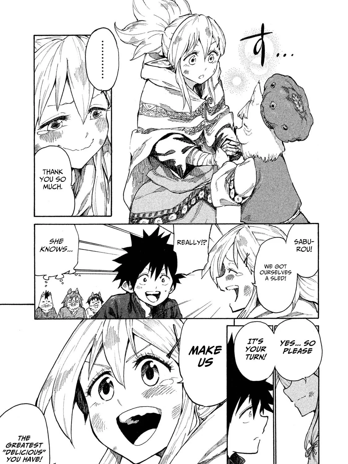 Mazumeshi Elf to Yuboku gurashi Chapter 7 page 62 - 