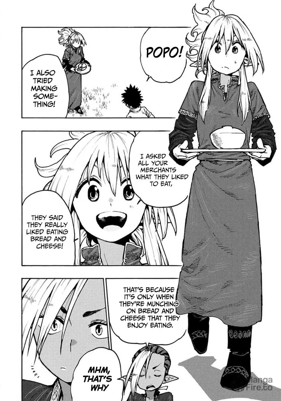 Mazumeshi Elf to Yuboku gurashi Chapter 71 page 18 - 