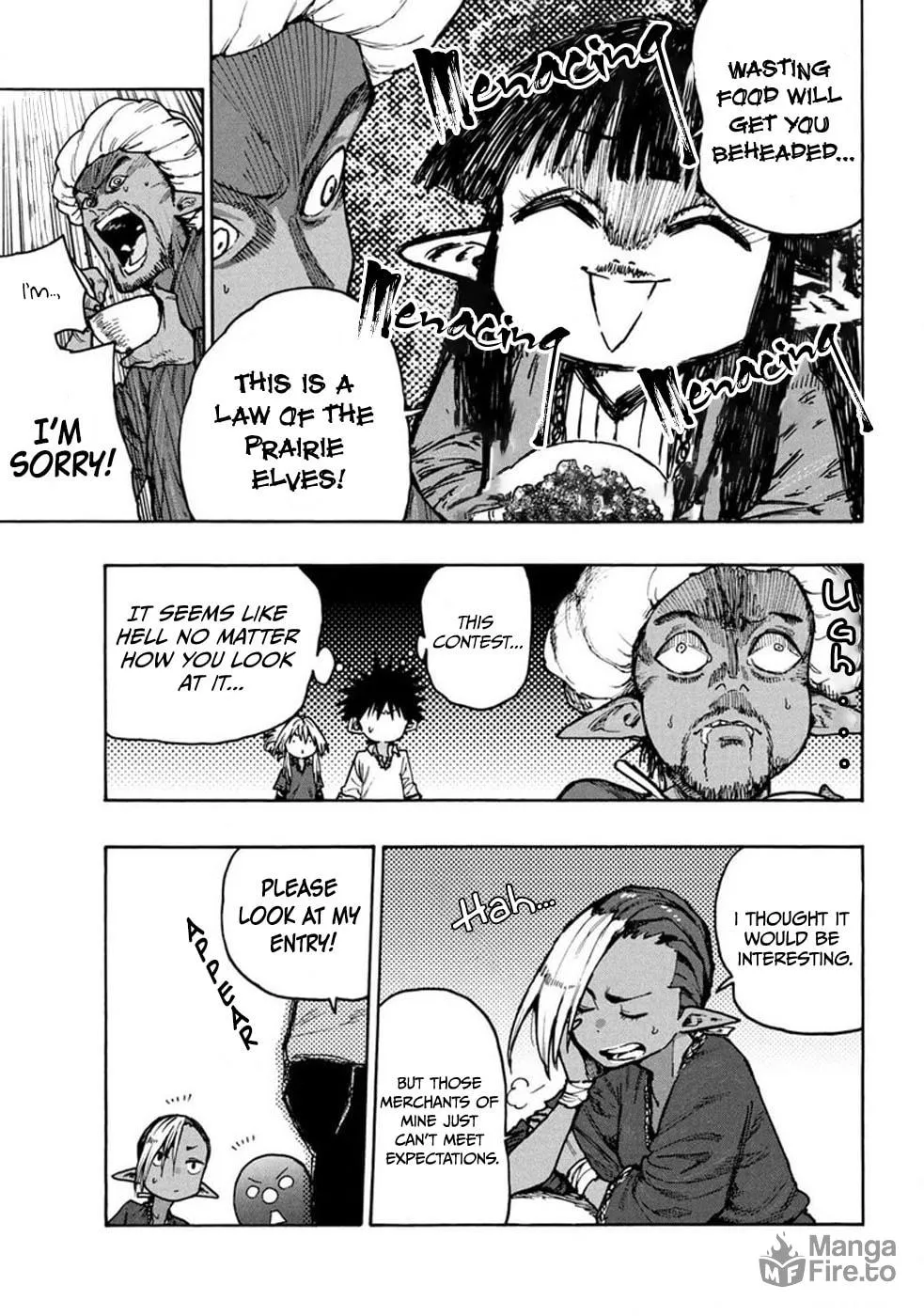 Mazumeshi Elf to Yuboku gurashi Chapter 71 page 9 - 