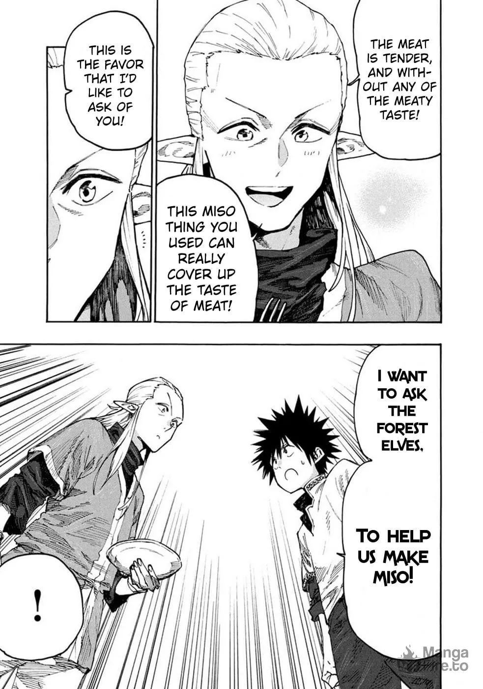 Mazumeshi Elf to Yuboku gurashi Chapter 72 page 21 - 