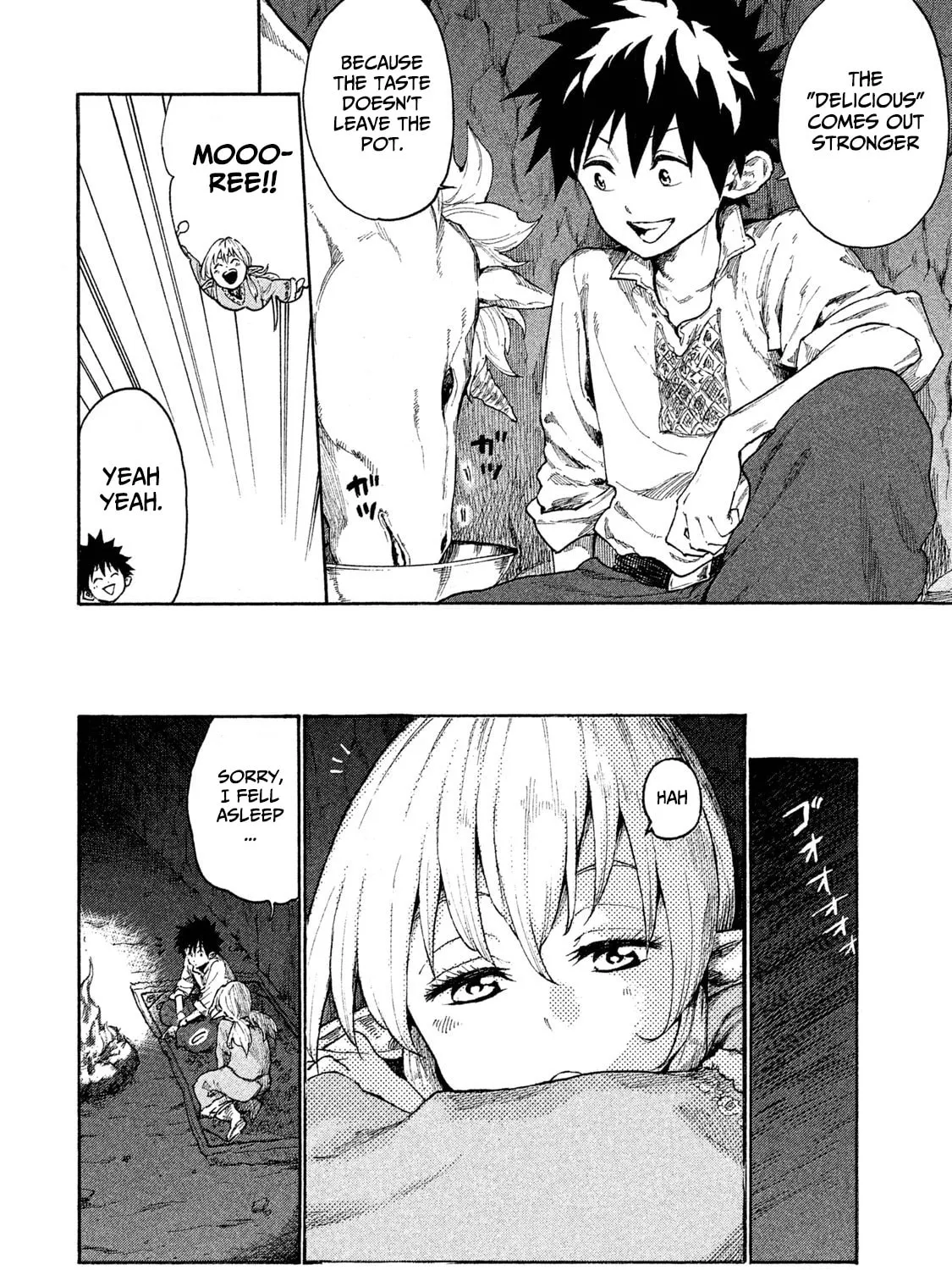 Mazumeshi Elf to Yuboku gurashi Chapter 9 page 27 - 