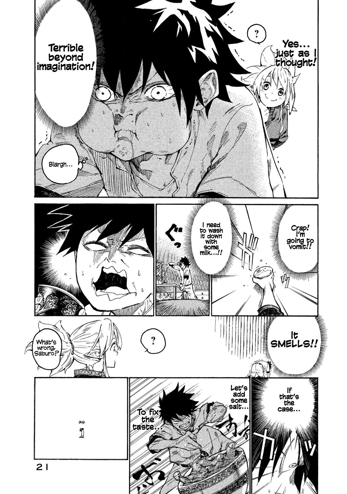 Mazumeshi Elf to Yuuboku gurashi Chapter 1 page 20 - 