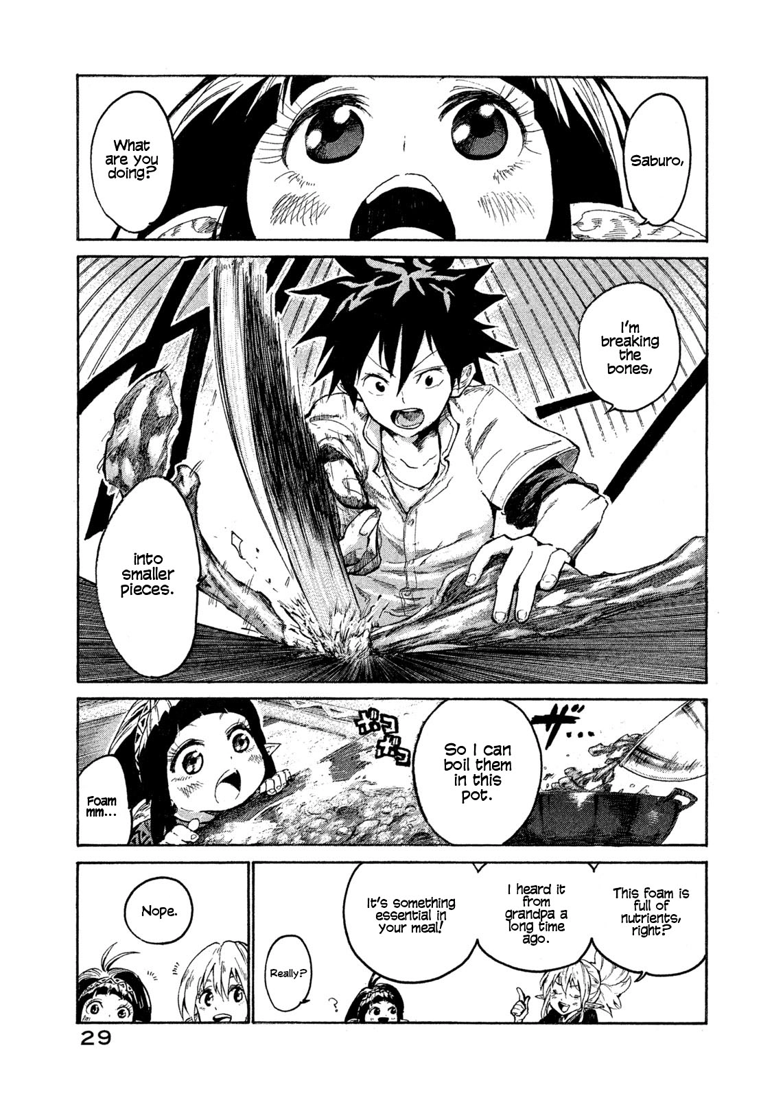 Mazumeshi Elf to Yuuboku gurashi Chapter 1 page 28 - 