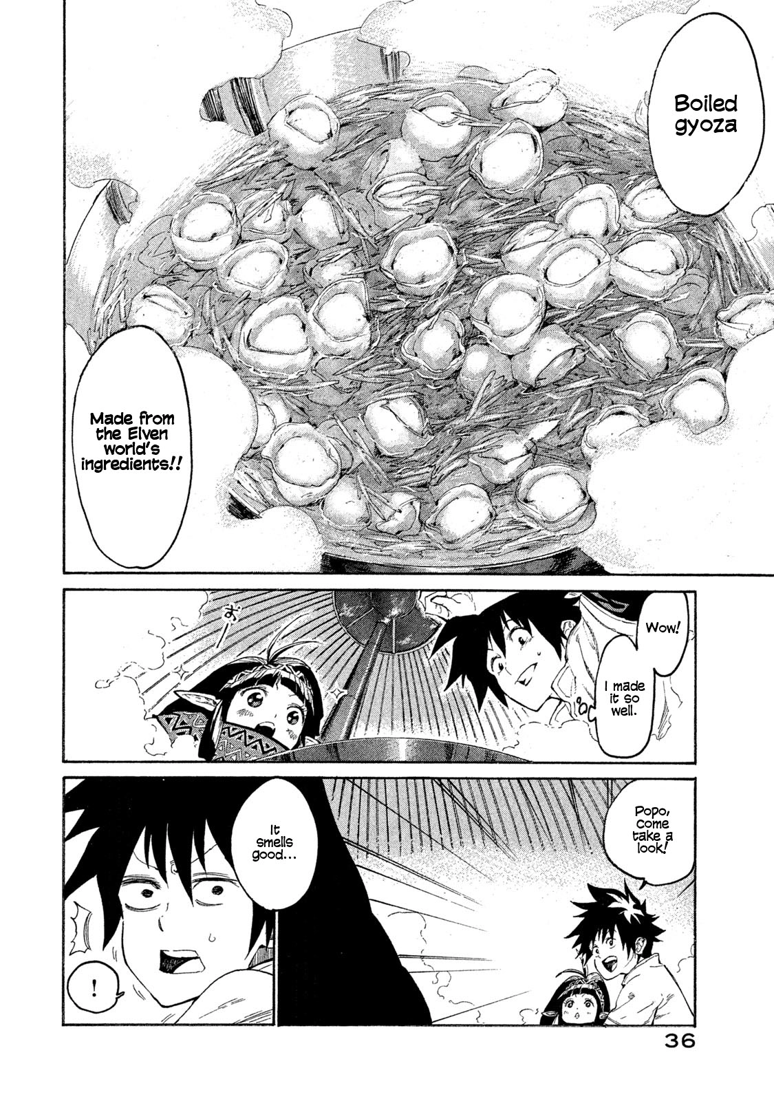 Mazumeshi Elf to Yuuboku gurashi Chapter 1 page 35 - 