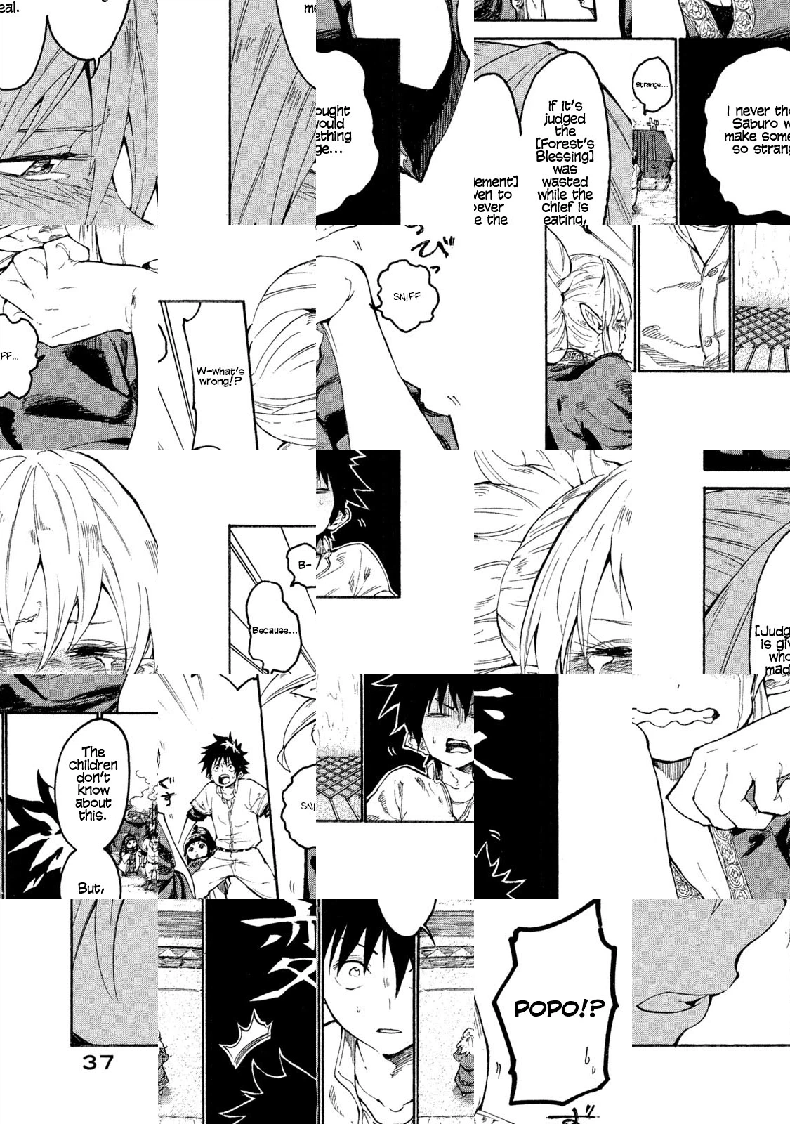 Mazumeshi Elf to Yuuboku gurashi Chapter 1 page 36 - 