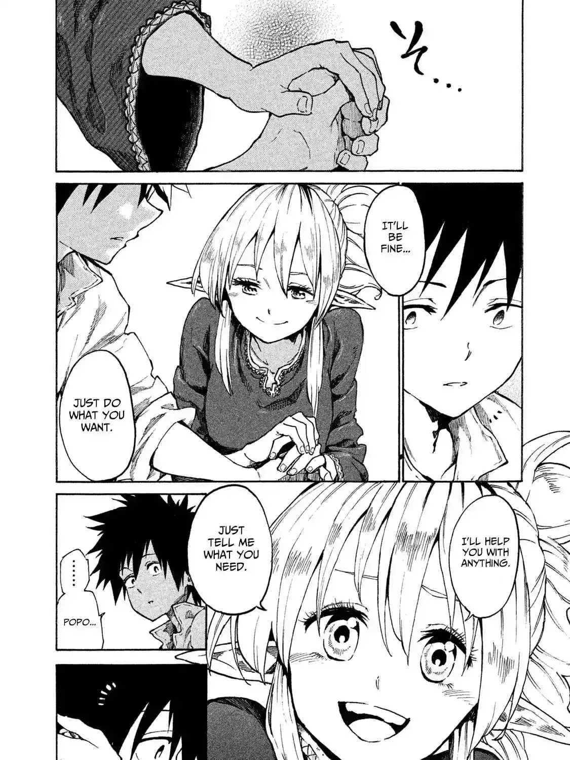 Mazumeshi Elf to Yuuboku gurashi Chapter 10 page 25 - 