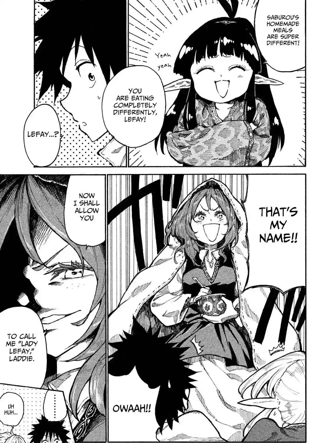 Mazumeshi Elf to Yuuboku gurashi Chapter 10 page 5 - 