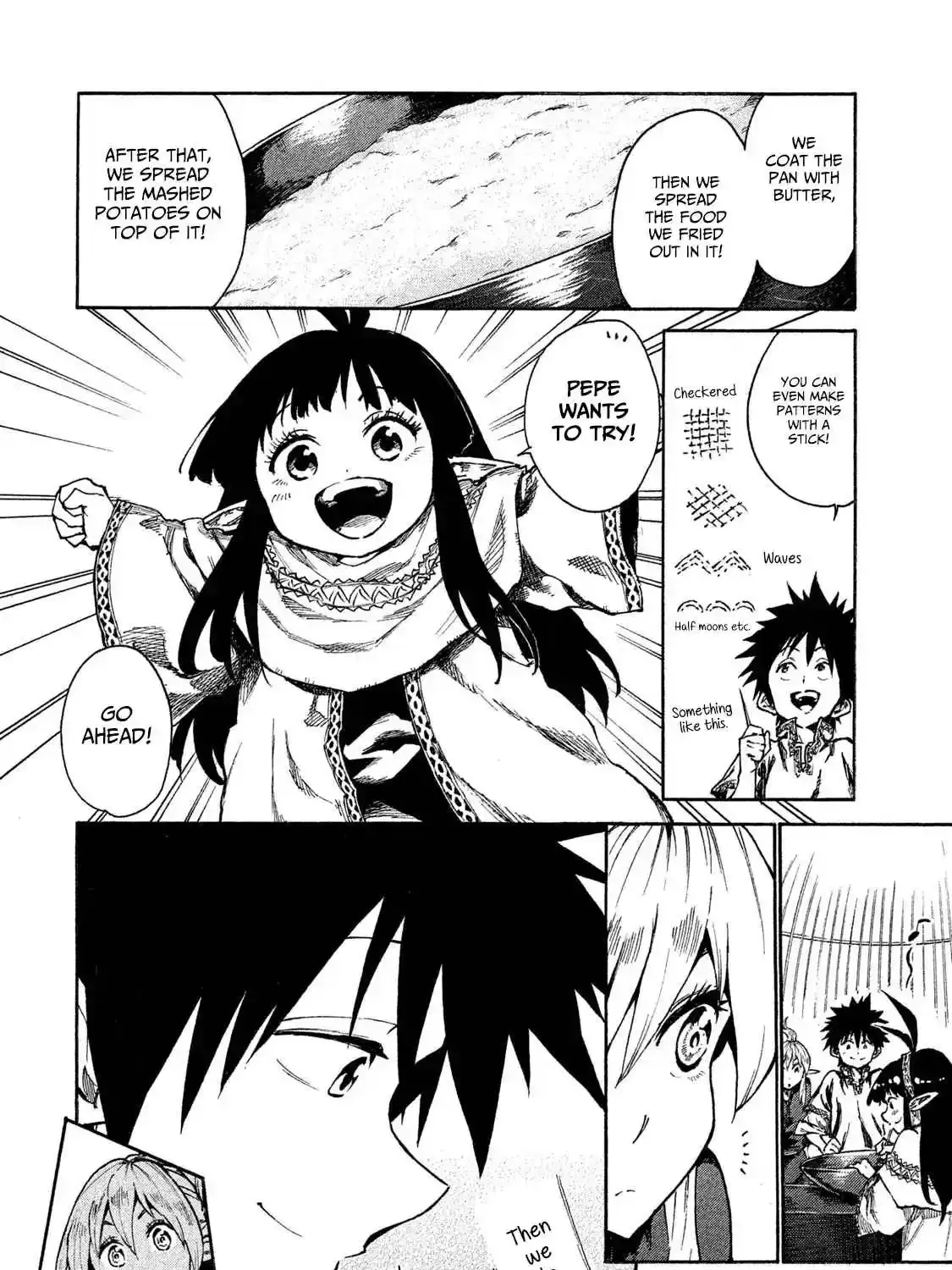 Mazumeshi Elf to Yuuboku gurashi Chapter 10 page 55 - 