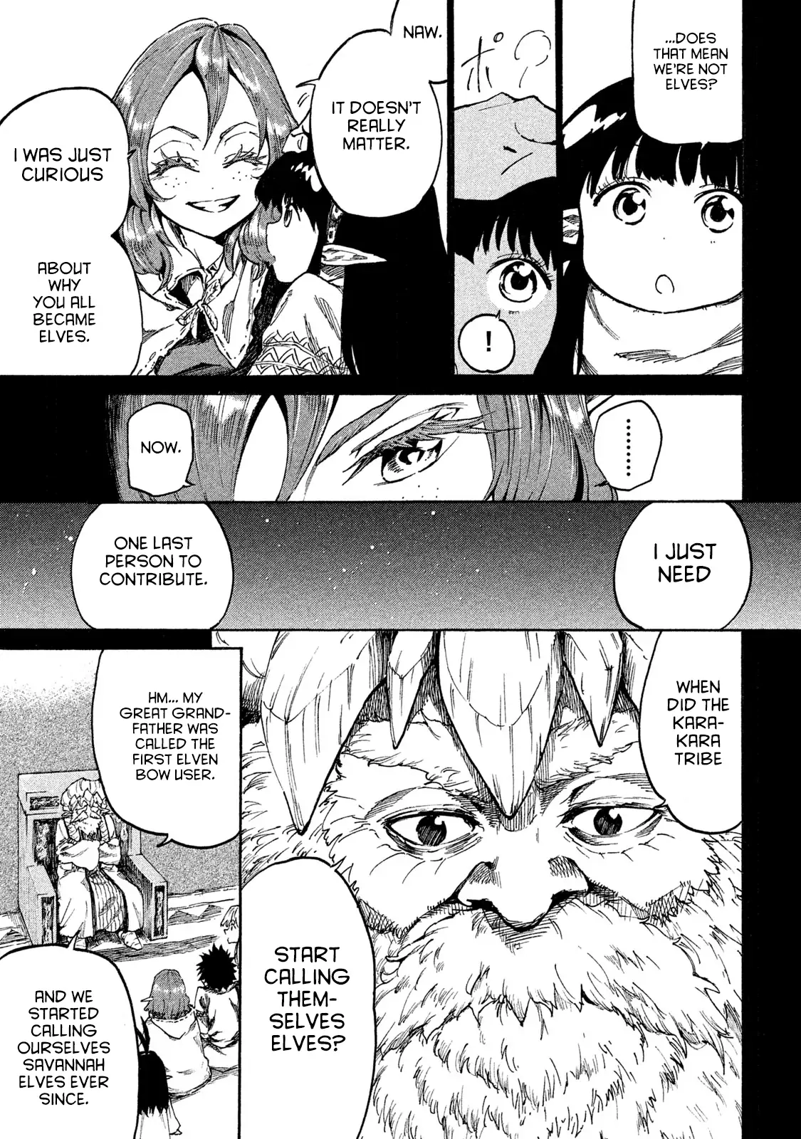 Mazumeshi Elf to Yuuboku gurashi Chapter 11 page 11 - 