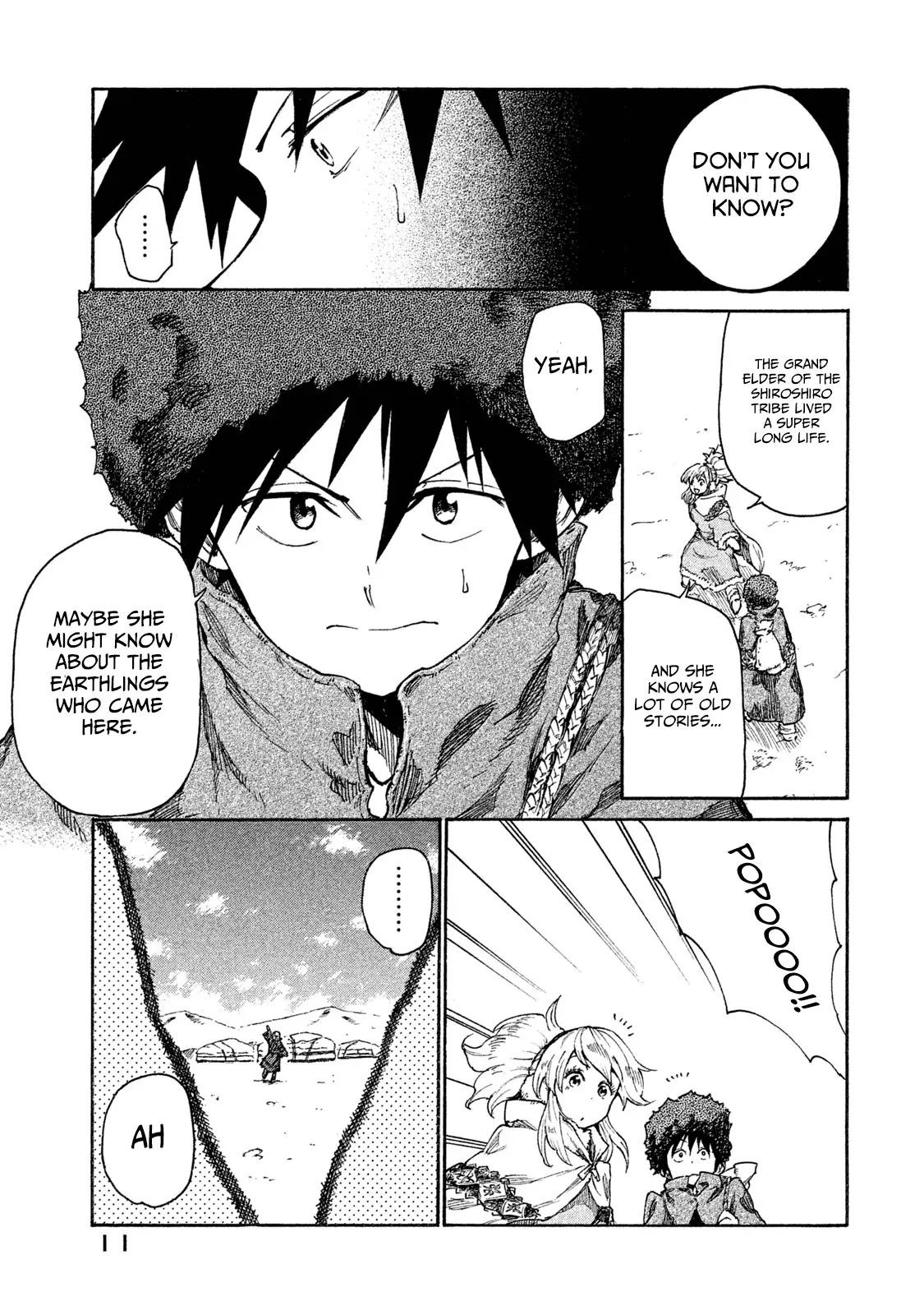Mazumeshi Elf to Yuuboku gurashi Chapter 11 page 13 - 