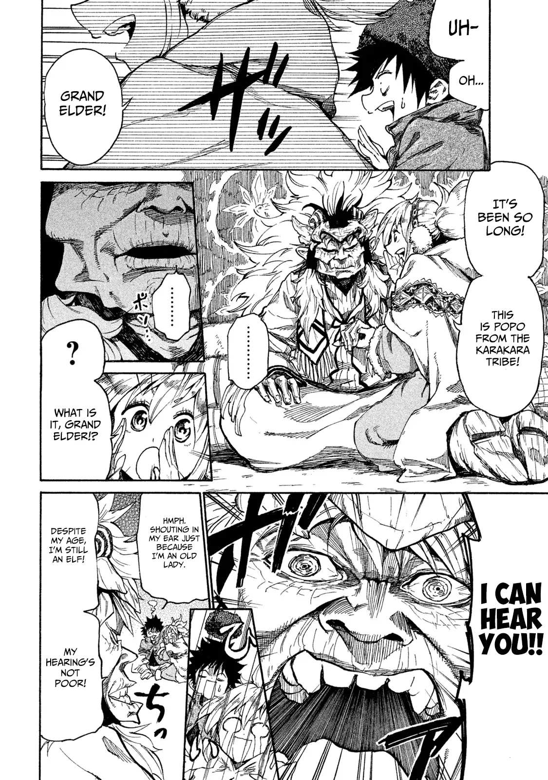 Mazumeshi Elf to Yuuboku gurashi Chapter 11 page 16 - 