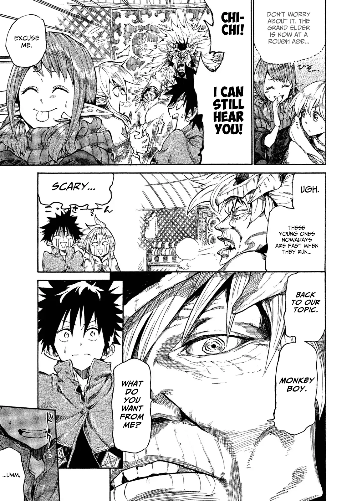 Mazumeshi Elf to Yuuboku gurashi Chapter 11 page 17 - 