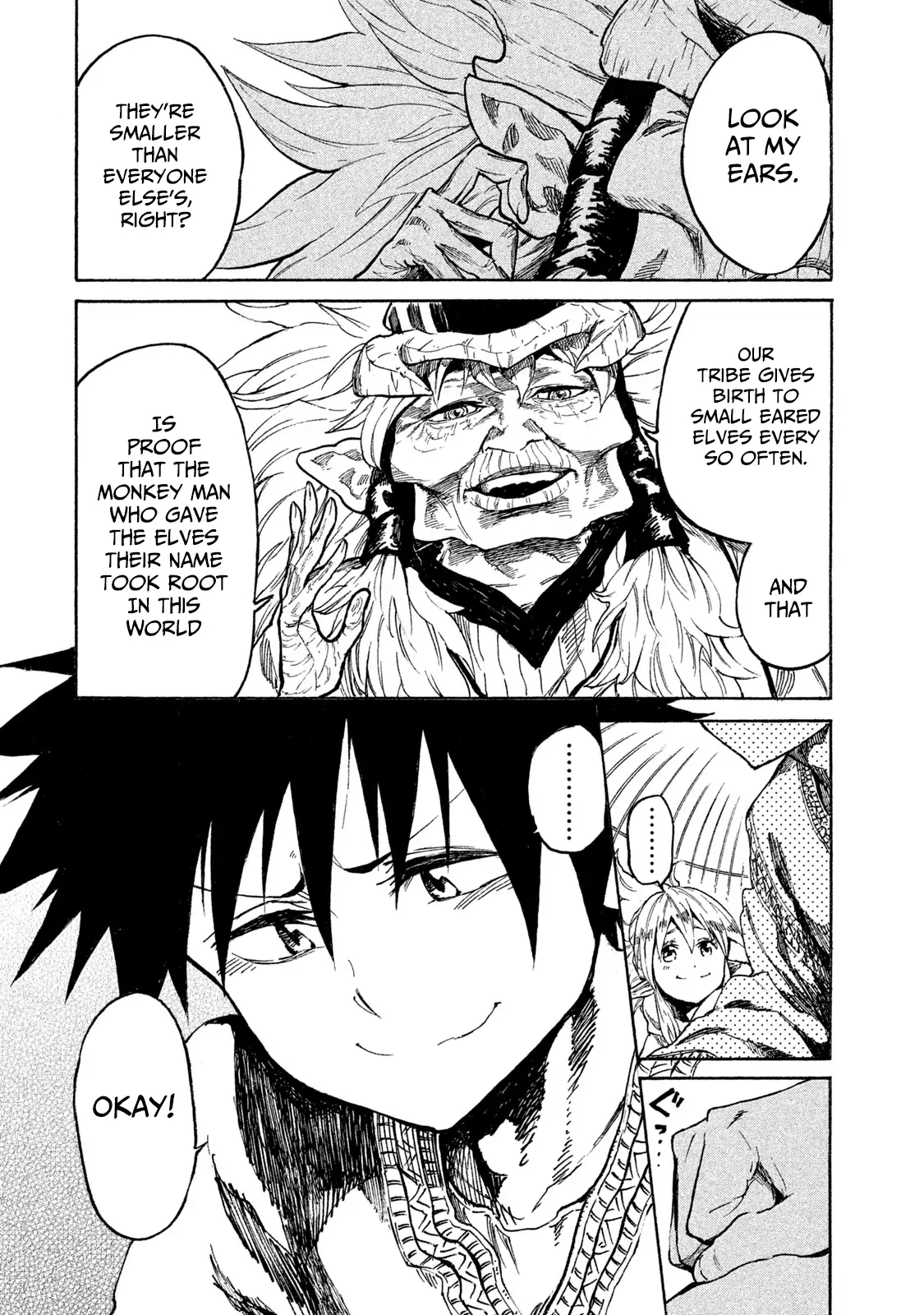 Mazumeshi Elf to Yuuboku gurashi Chapter 11 page 22 - 