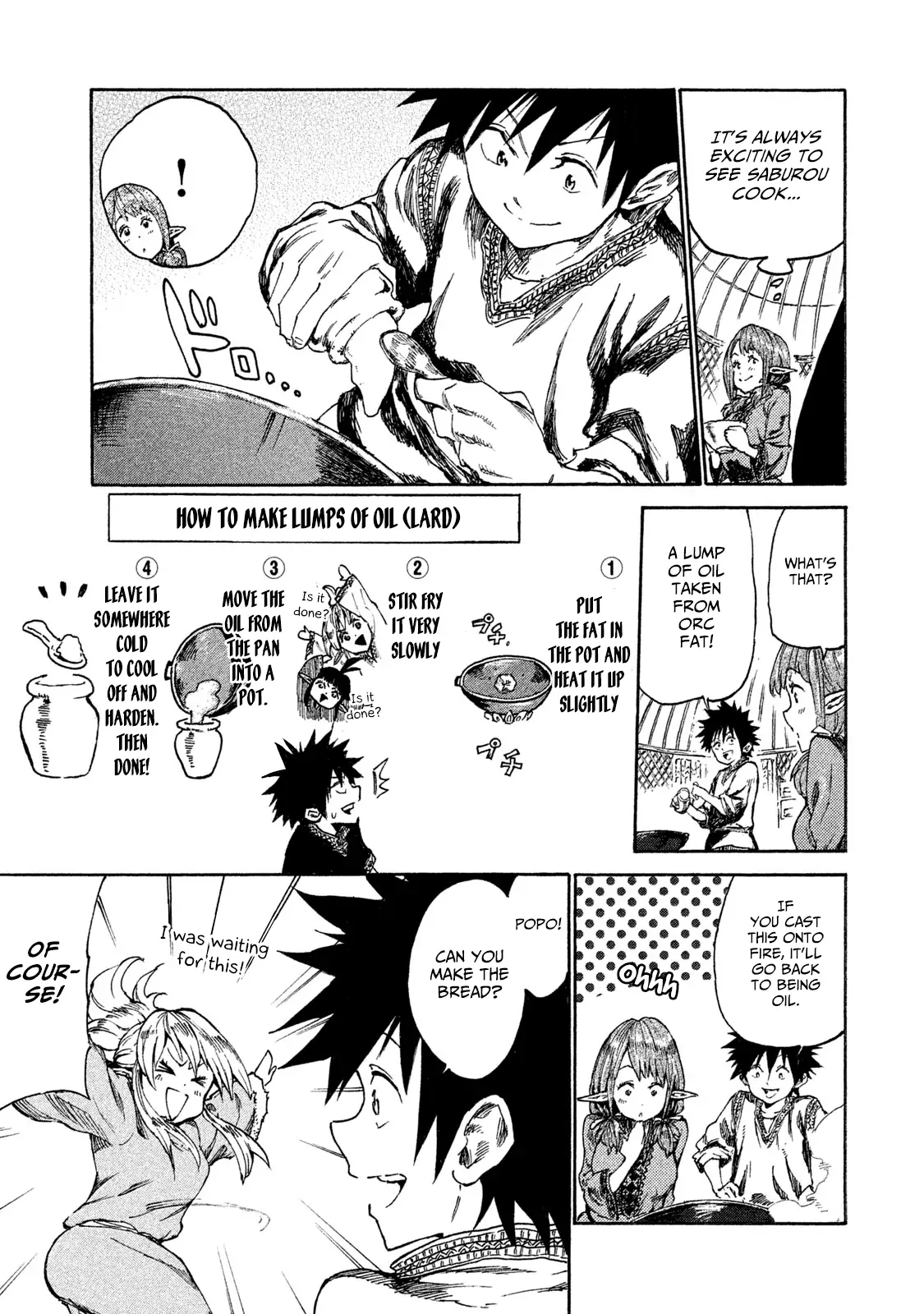 Mazumeshi Elf to Yuuboku gurashi Chapter 11 page 25 - 