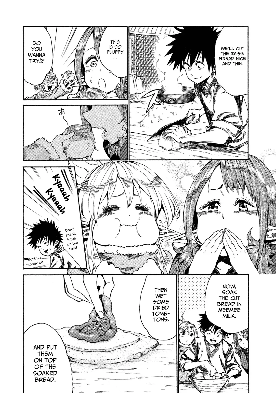 Mazumeshi Elf to Yuuboku gurashi Chapter 11 page 26 - 