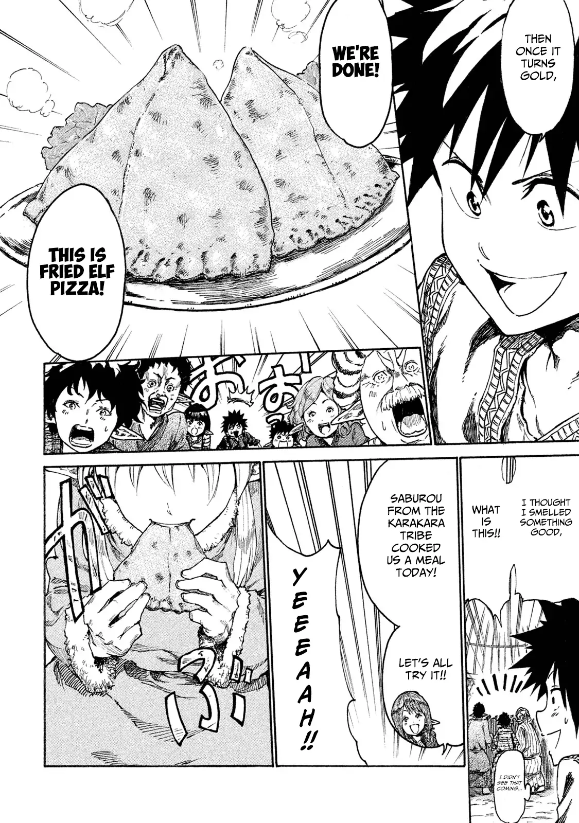 Mazumeshi Elf to Yuuboku gurashi Chapter 11 page 28 - 