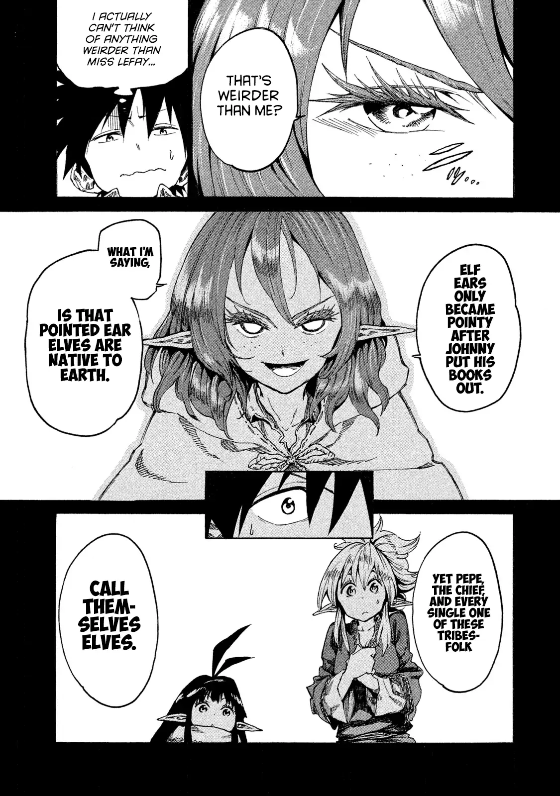 Mazumeshi Elf to Yuuboku gurashi Chapter 11 page 9 - 