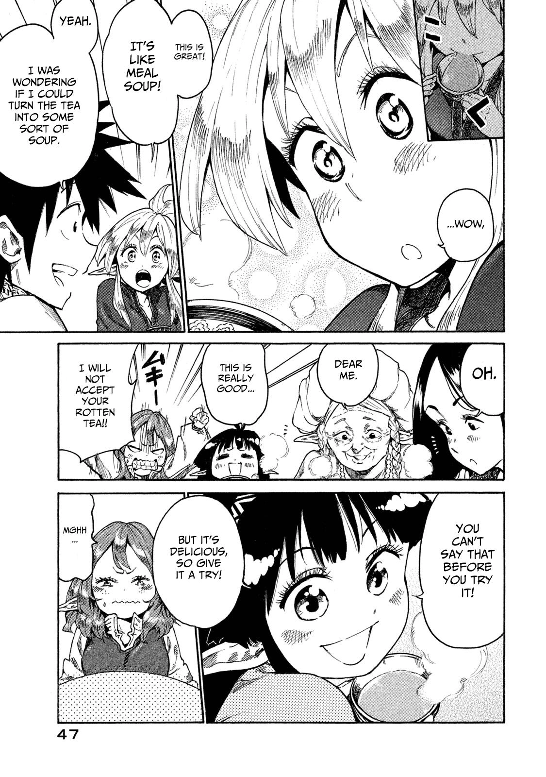 Mazumeshi Elf to Yuuboku gurashi Chapter 12 page 15 - 