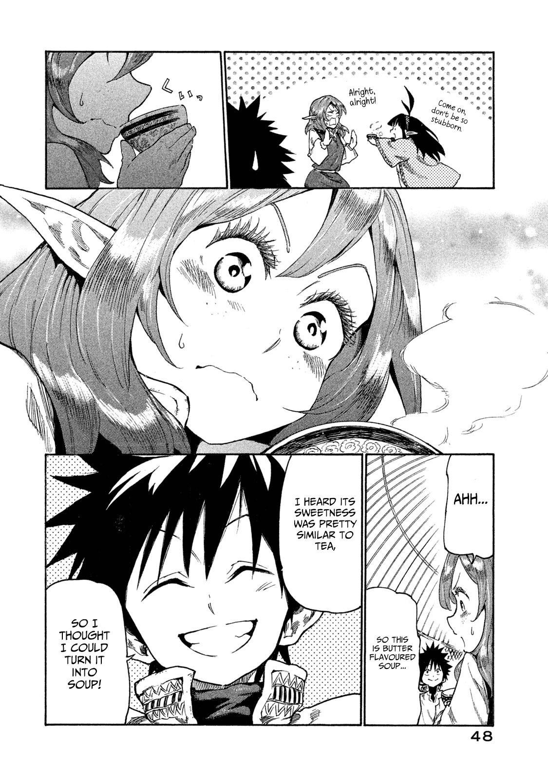 Mazumeshi Elf to Yuuboku gurashi Chapter 12 page 16 - 