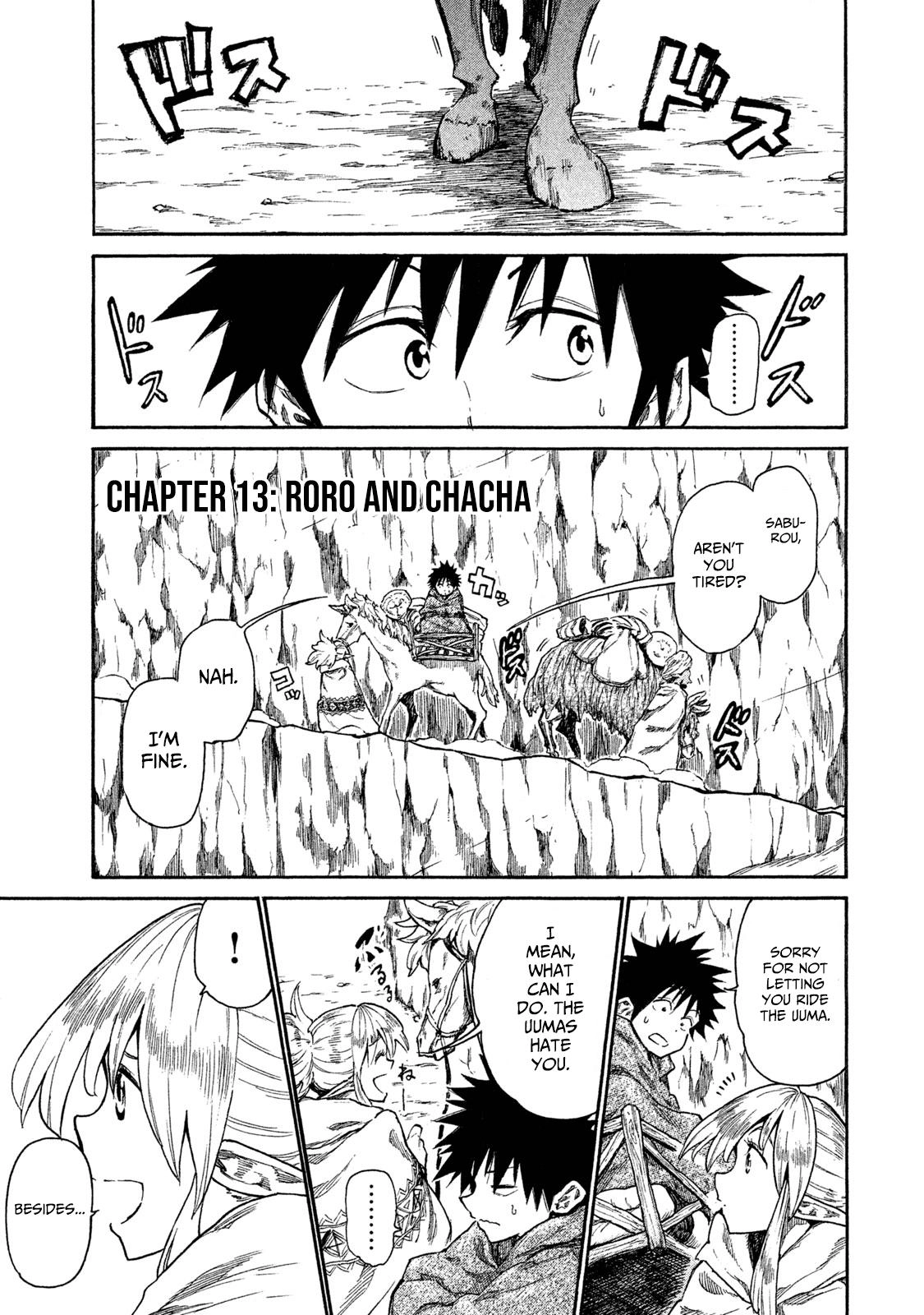 Mazumeshi Elf to Yuuboku gurashi Chapter 13 page 1 - 