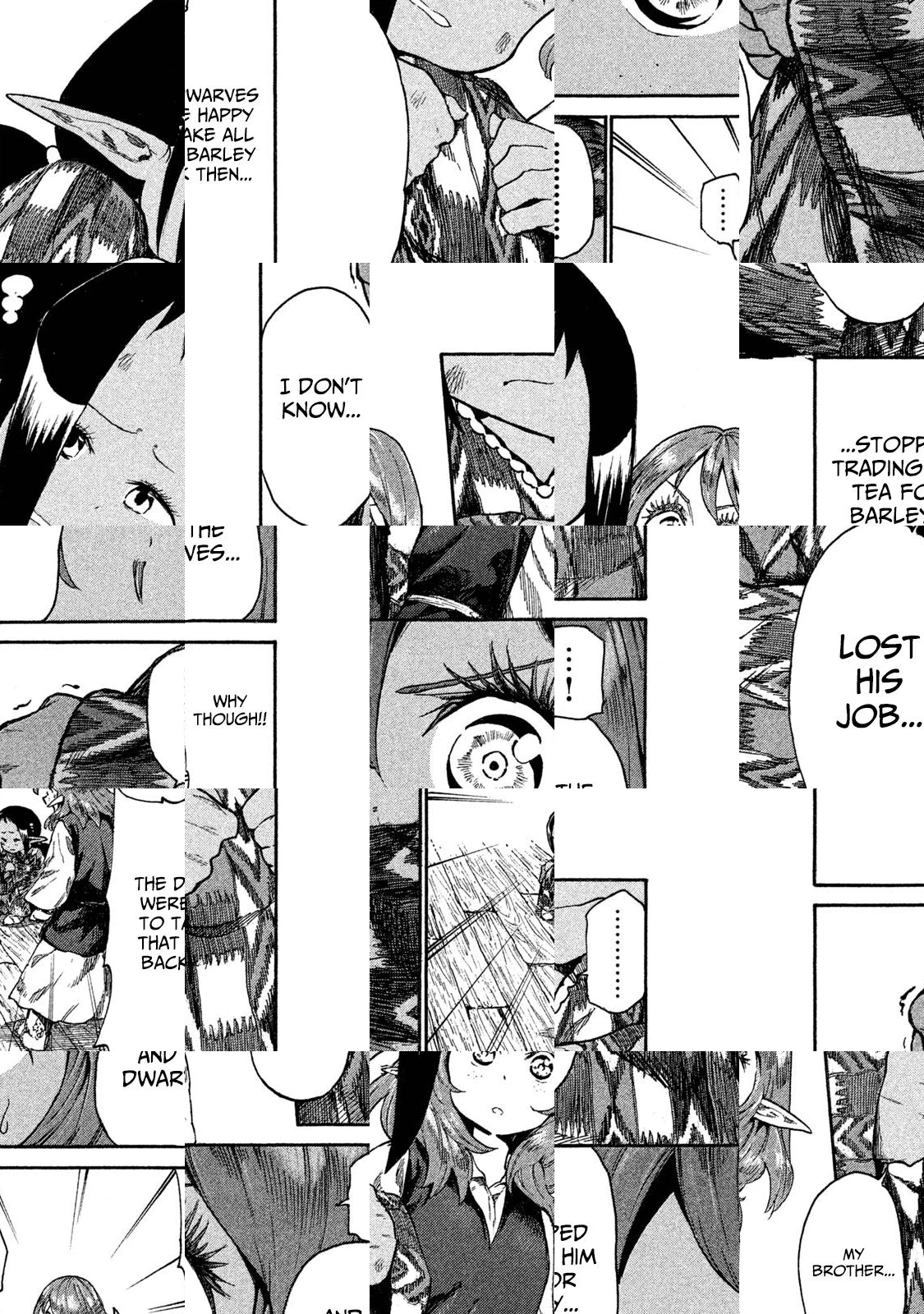 Mazumeshi Elf to Yuuboku gurashi Chapter 13 page 12 - 