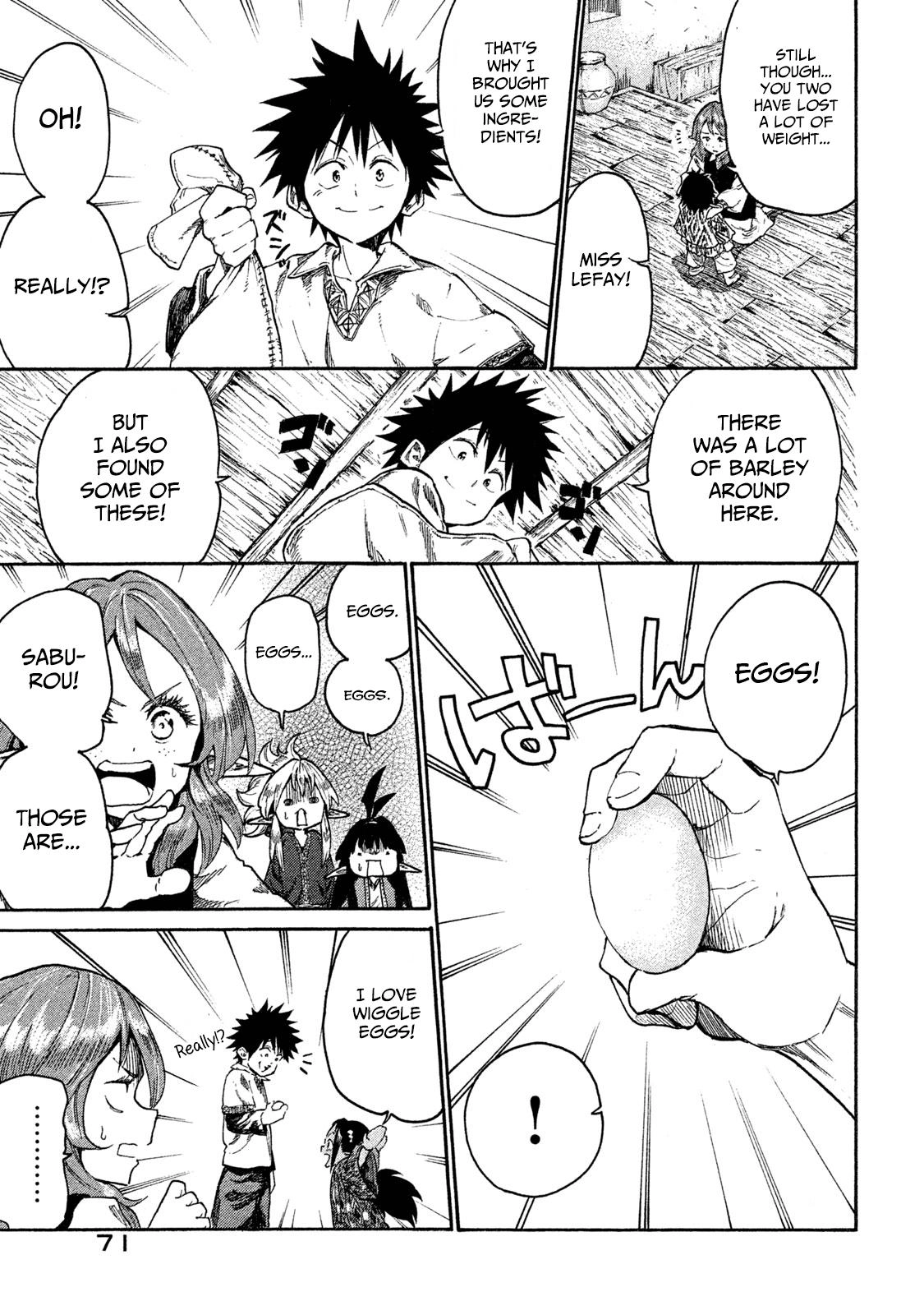 Mazumeshi Elf to Yuuboku gurashi Chapter 13 page 19 - 