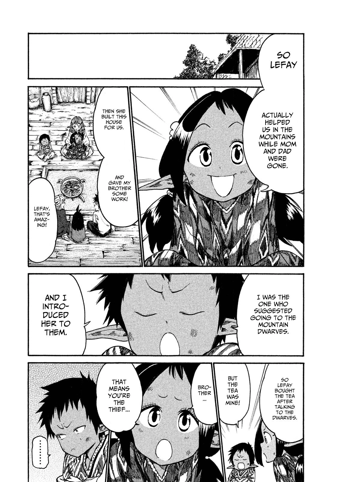 Mazumeshi Elf to Yuuboku gurashi Chapter 13 page 8 - 