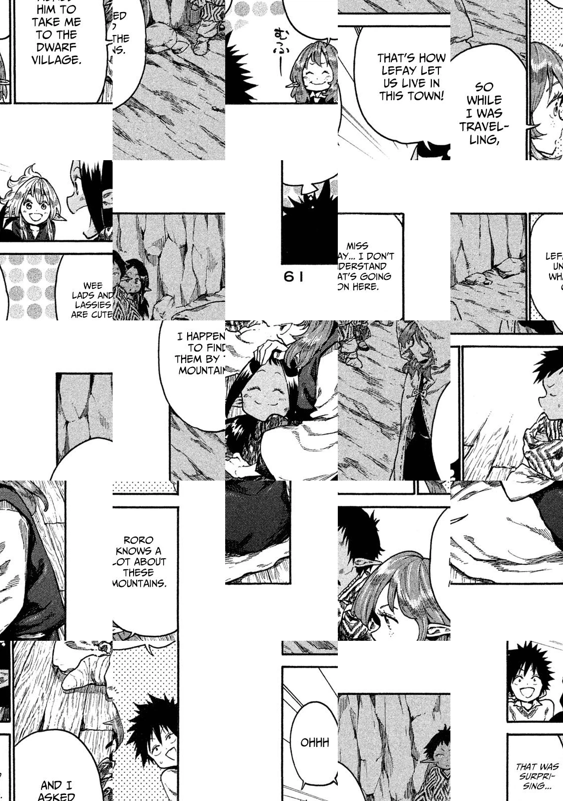 Mazumeshi Elf to Yuuboku gurashi Chapter 13 page 9 - 