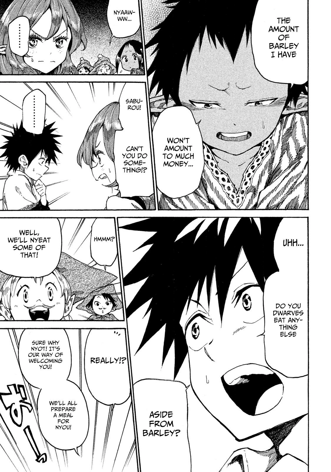 Mazumeshi Elf to Yuuboku gurashi Chapter 14 page 7 - 