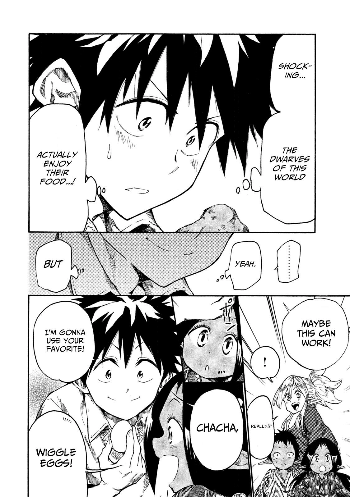 Mazumeshi Elf to Yuuboku gurashi Chapter 14 page 10 - 