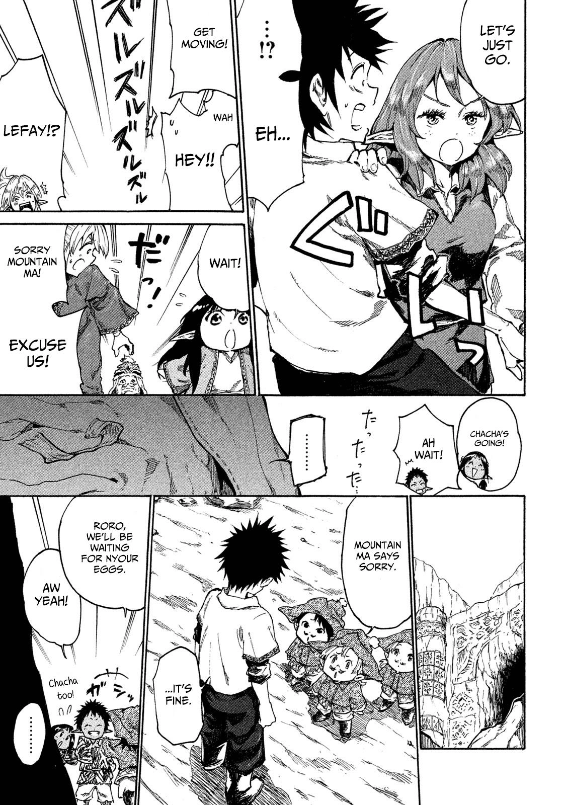 Mazumeshi Elf to Yuuboku gurashi Chapter 15 page 11 - 